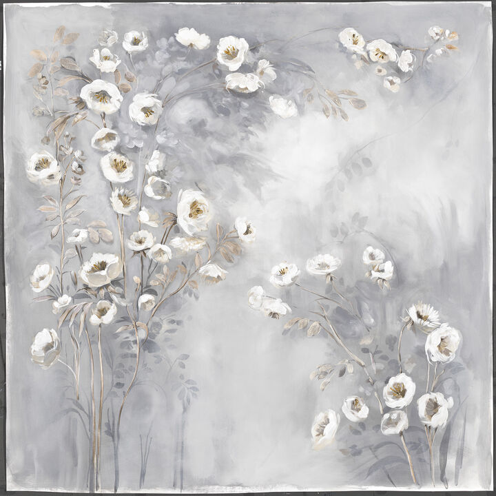 Monique Lhuillier Floral Purple Peel & Stick Mural