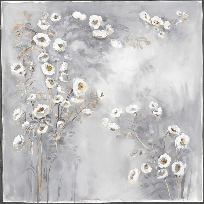 Monique Lhuillier Floral Purple Peel & Stick Mural image number 0