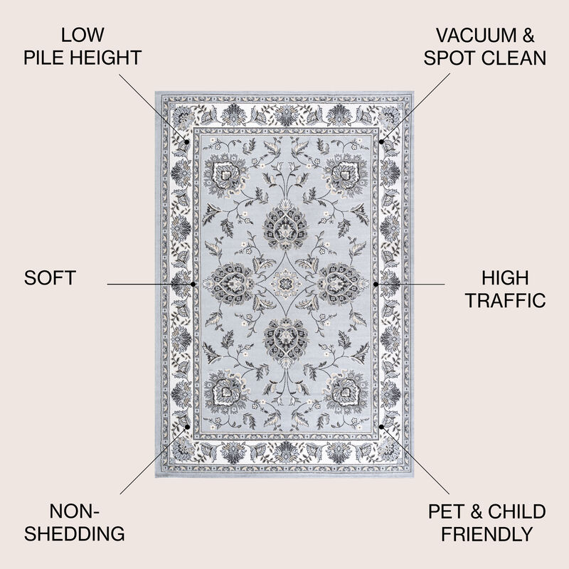 Cherie French Cottage Area Rug