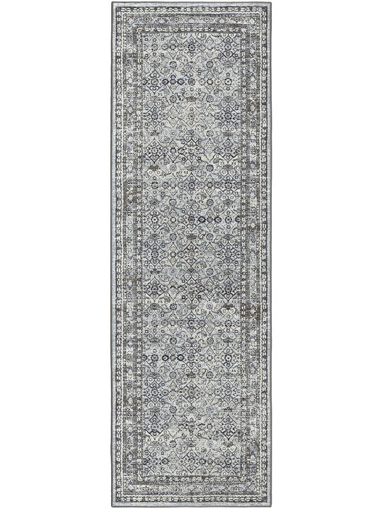 Jericho JC7 Pewter 2'6" x 8' Rug