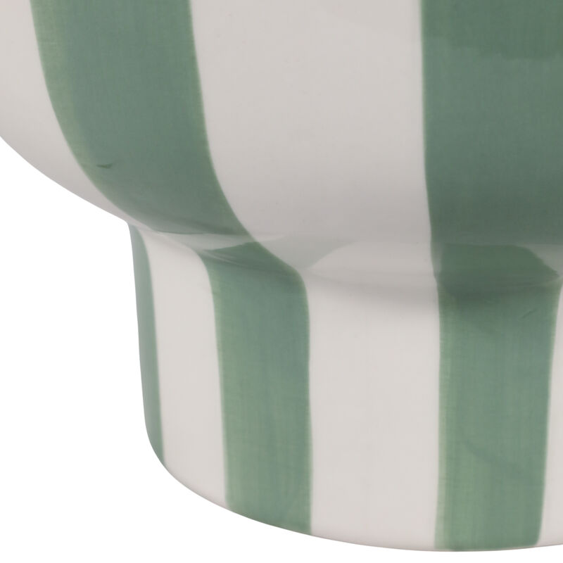 S/2 Striped Pedestal Planter image number 4