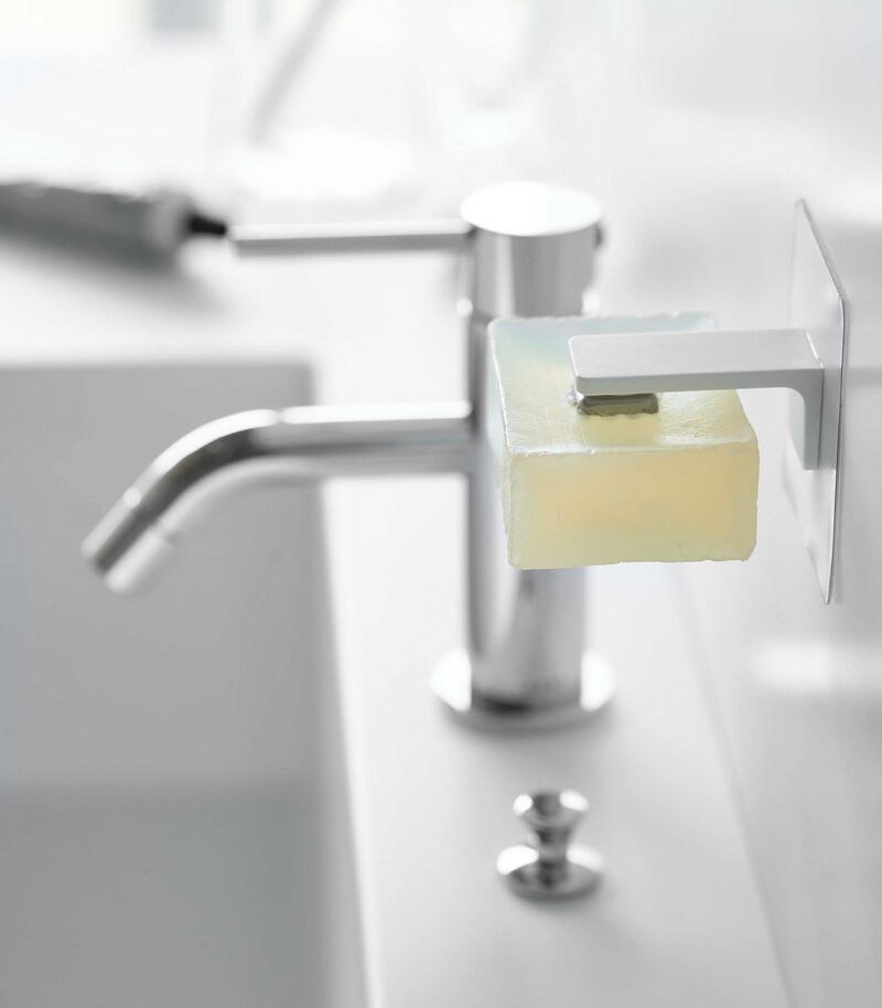 Traceless Adhesive Magnetic Soap Holder image number 3