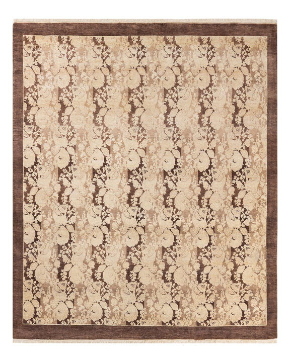 Mogul, One-of-a-Kind Hand-Knotted Area Rug  - Brown, 6' 0" x 6' 2"