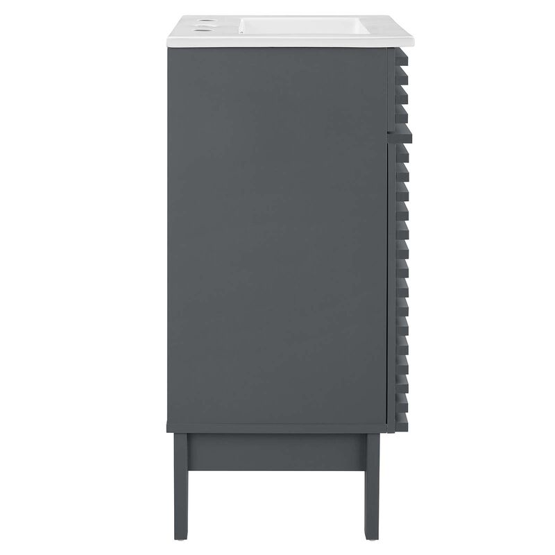 Render 18" Bathroom Vanity Cabinet image number 1