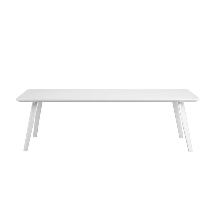 Pangea Home Hal Coffee Table White
