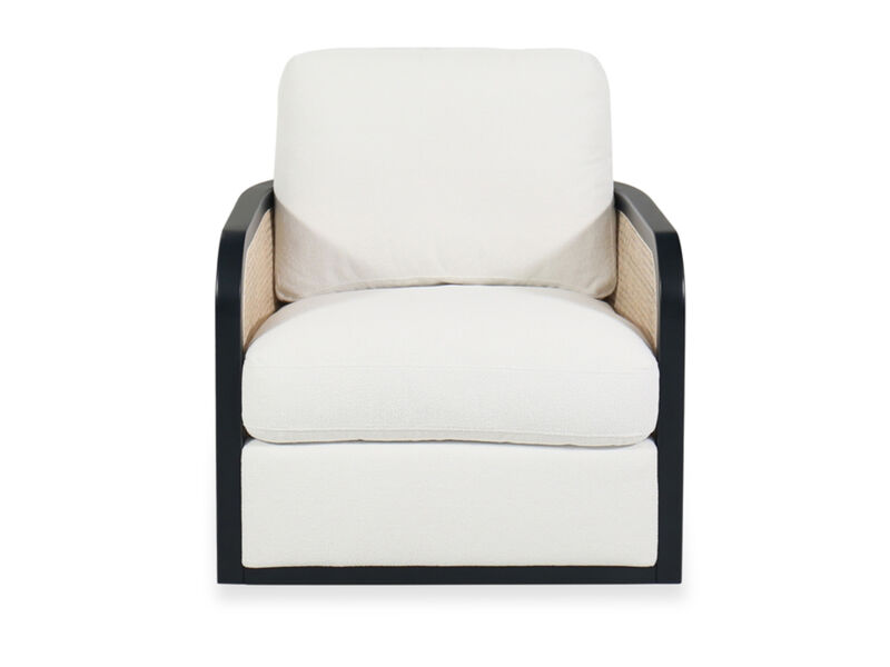 Malibu Cane Swivel Chair