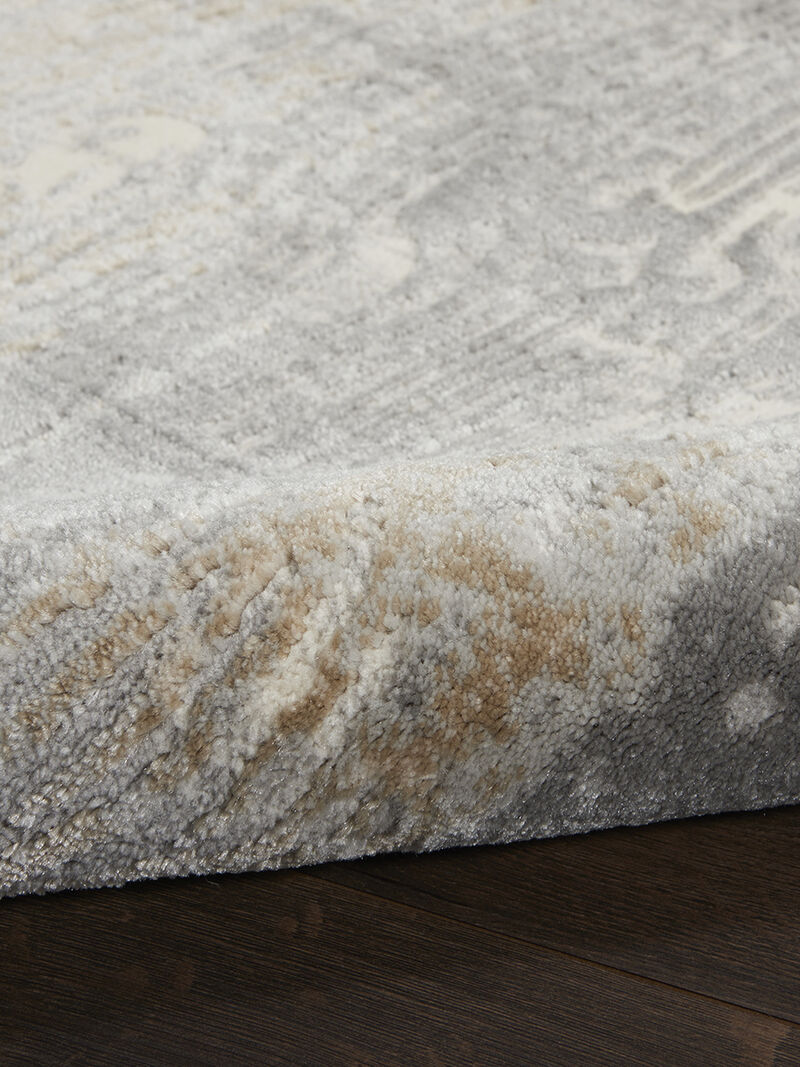 Solace SLA01 Gray/Beige 5'3" x 7'3" Rug image number 4