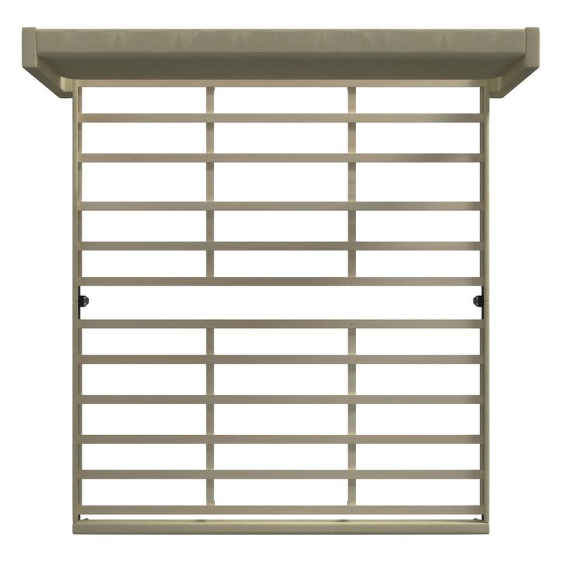 Rize Home Carrington King Platform Bed Beige image number 1
