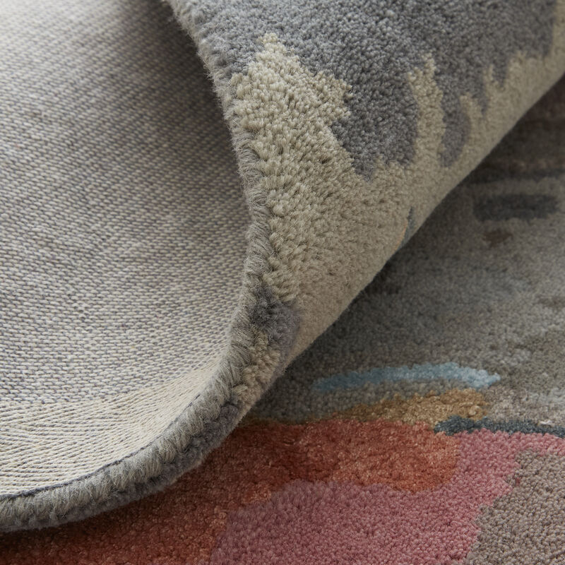 Dafney 8867F Blue/Pink/Gray 2' x 3' Rug image number 7
