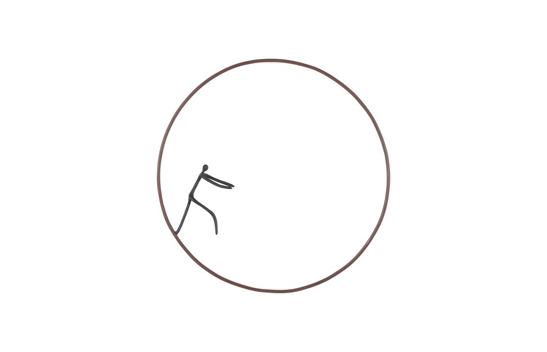 Olympic Figure in Iron Ring Style D