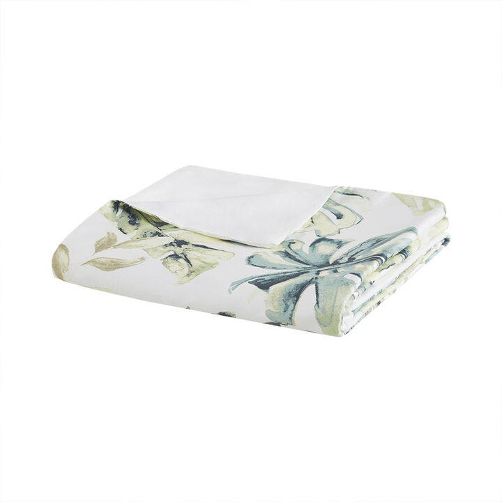 Gracie Mills Cordell 5-Piece Cotton Printed Duvet Cover Set