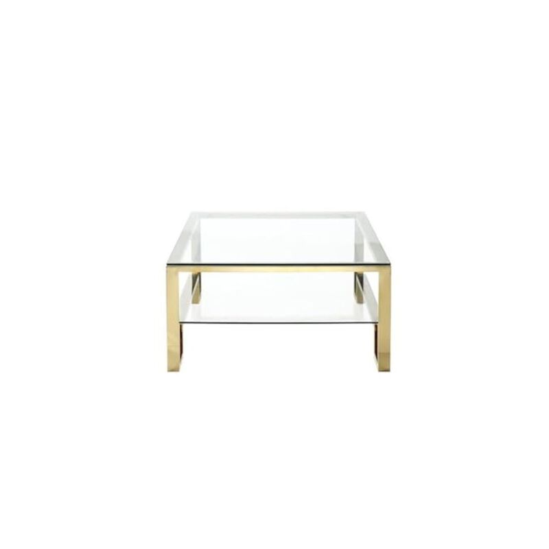 Pangea Home Z-Laurence Coffee Table Gold