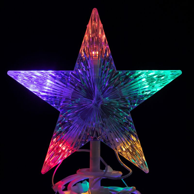 4ft LED Lighted Spiral Cone Tree Outdoor Christmas Decoration  Multi Lights image number 3