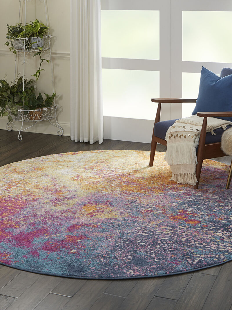 Passion PSN10 Sunburst 8' x Round Rug image number 8