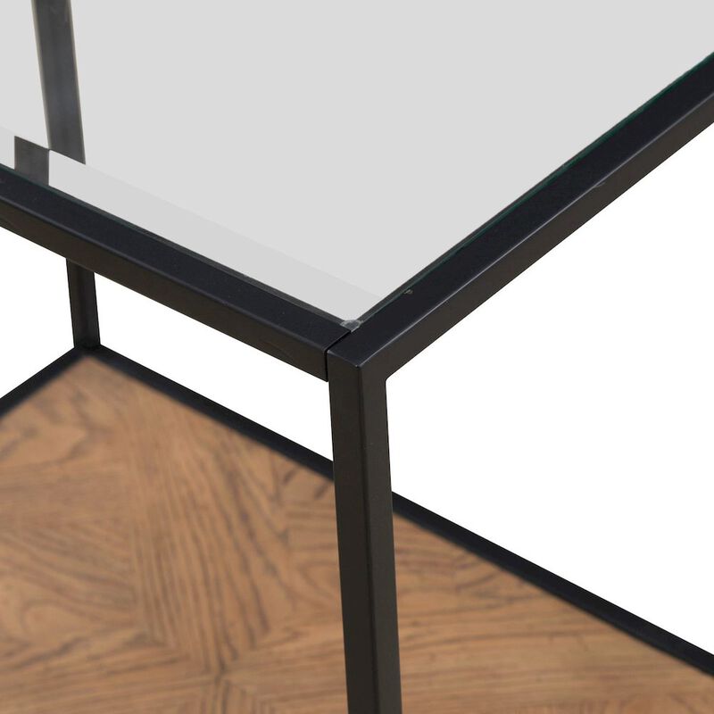 Liberty Furniture Bedford Chairside Table for Living Room - Weathered Oak image number 3