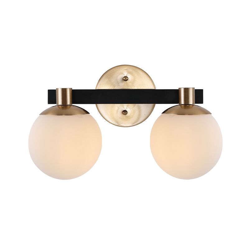 Modernist Globe Metalfrosted Glass Modern Contemporary LED Vanity