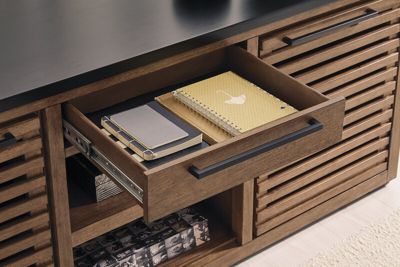 Kallari Credenza with Desk Return image number 2