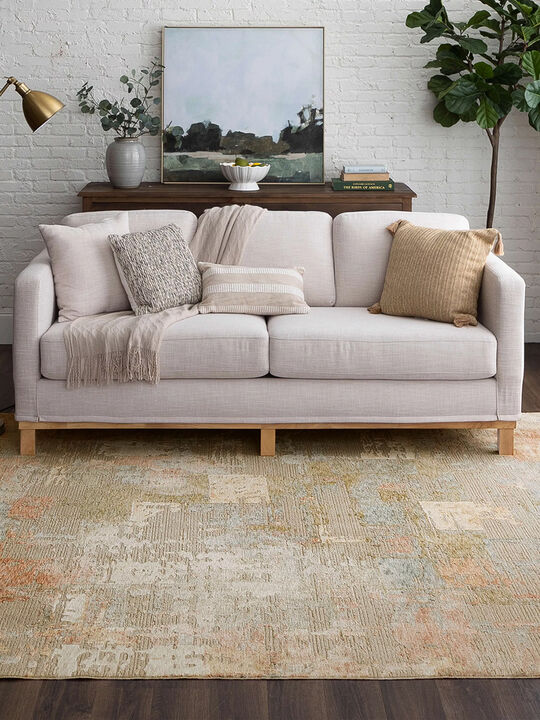 Memento Nostalgic Cream 9' X 12' Rug