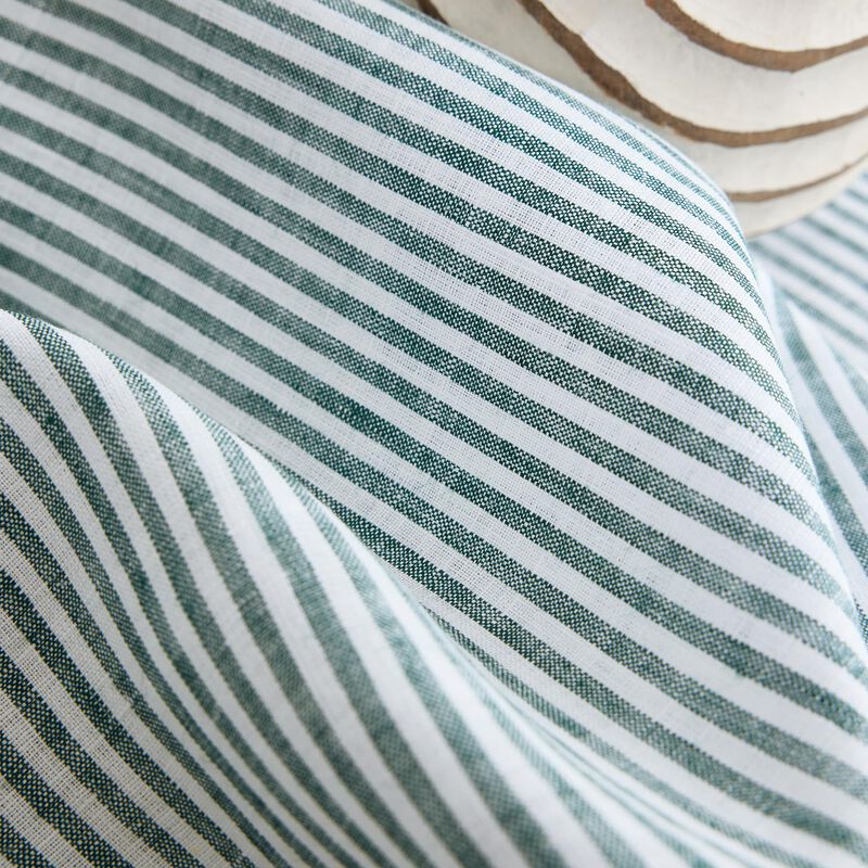 Linen Table Throw - Narrow Stripe image number 7