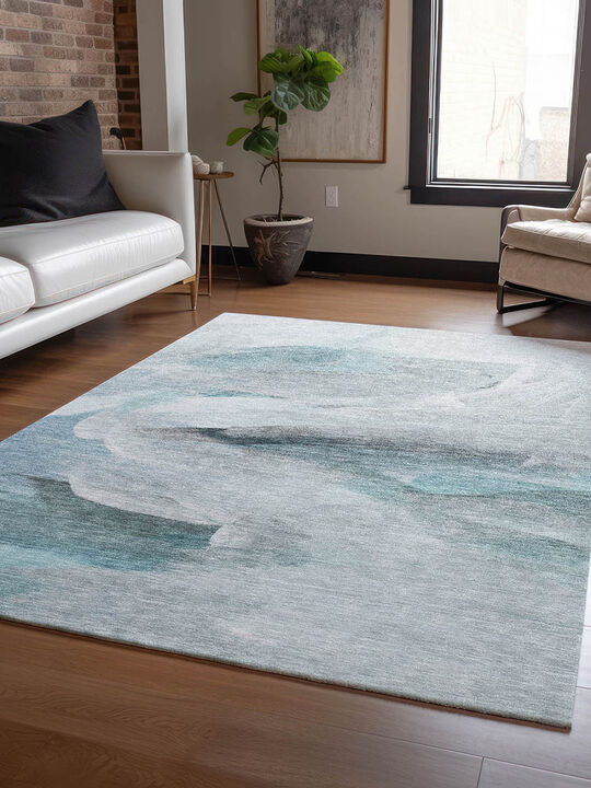 Ravenna RN11 Teal 30" x 46" Rug