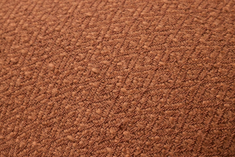 Morris Orange 22''x22'' Cover w/ Down Pillow image number 3