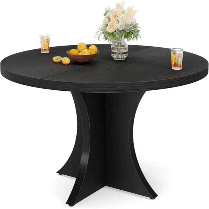 Modern Dining Table &ndash; Stylish, Sturdy Wood Design for 4-6 People, Perfect for Dining Room