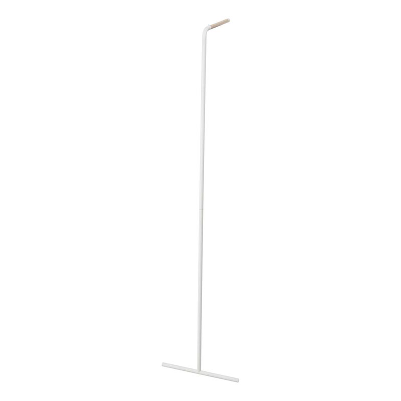 Leaning Coat Rack - White