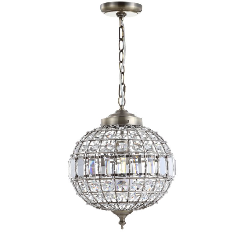 Georgina Crystal/Metal LED Pendant Pendant image number 5