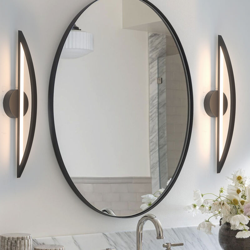 Modern LED Wall Light Switch Dimmable Hardwired image number 4