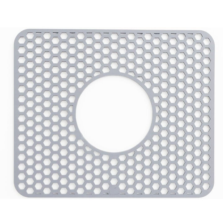 Upgraded Silicone Sink Protector Kitchen Sink Mat, 13.58"x 11.6"