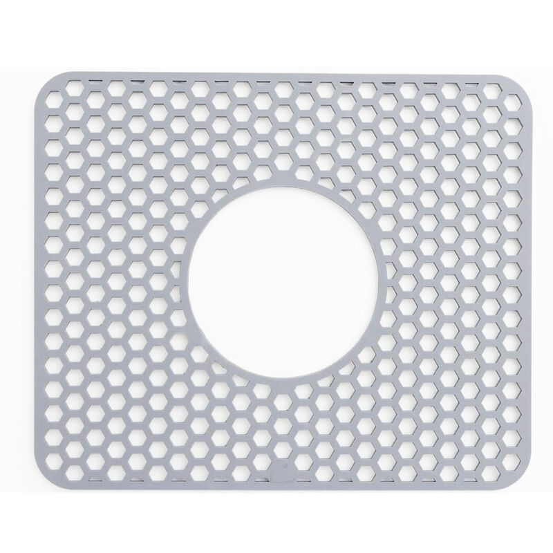 Upgraded Silicone Sink Protector Kitchen Sink Mat, 13.58"x 11.6" image number 0