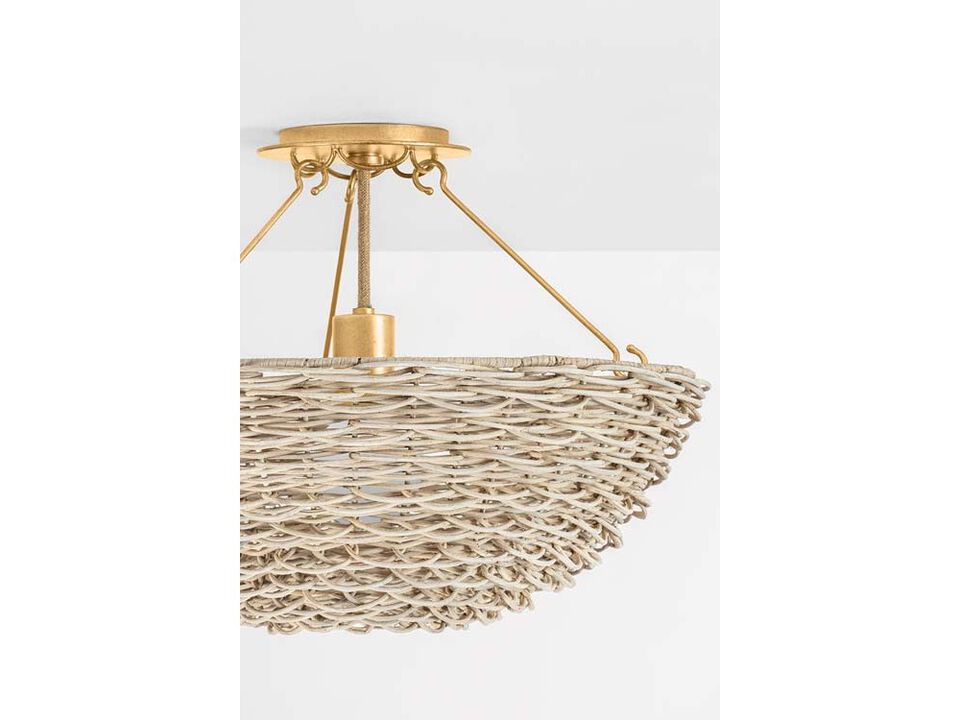 Campo Semi Flush