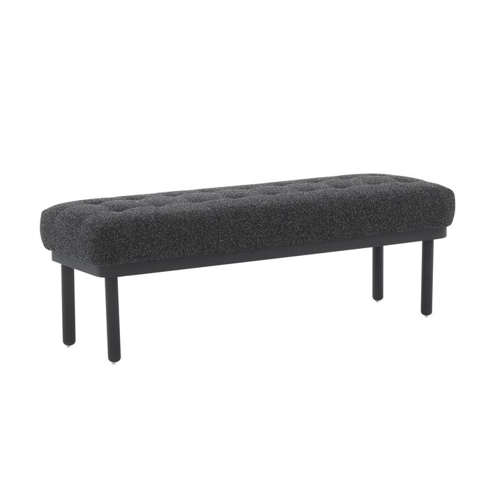 Olivia Boucle Bench