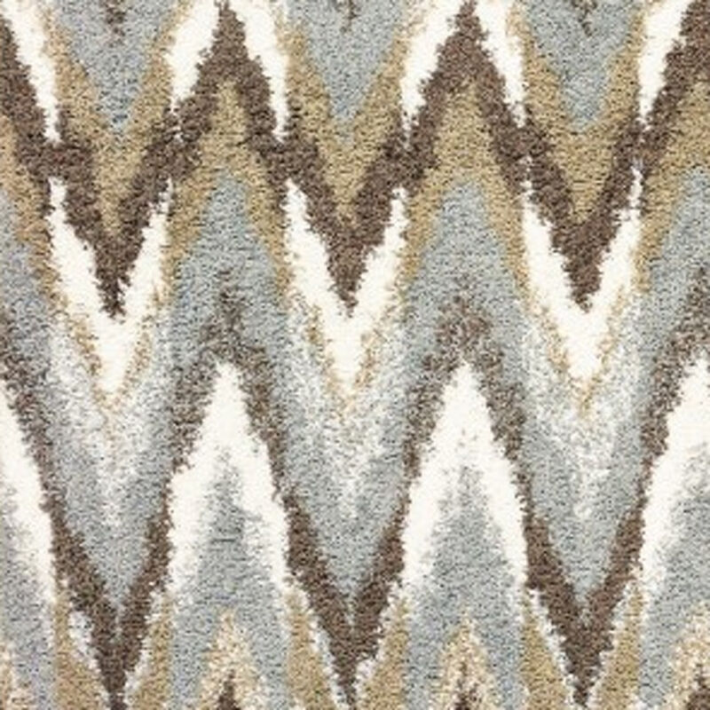 HomeRoots Ikat Pattern Area Rug image number 2