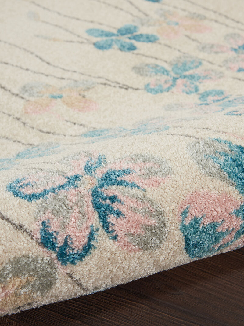 Tranquil TRA04 Ivory 2' X 4' Rug image number 4