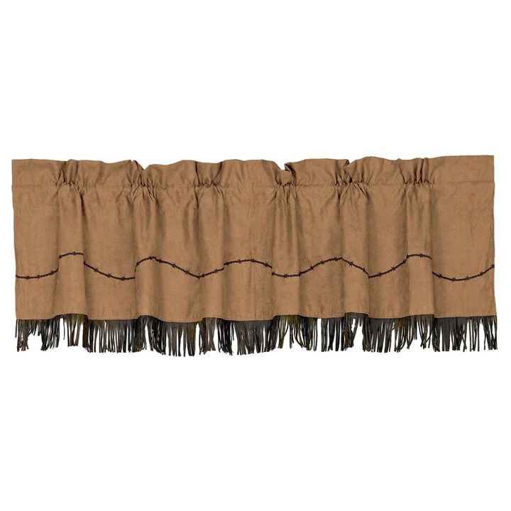Barbwire Kitchen Valance