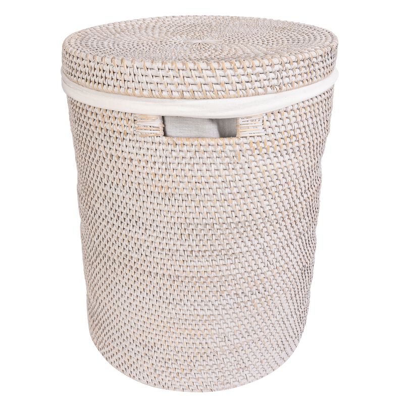 Round Hamper with Lid image number 0