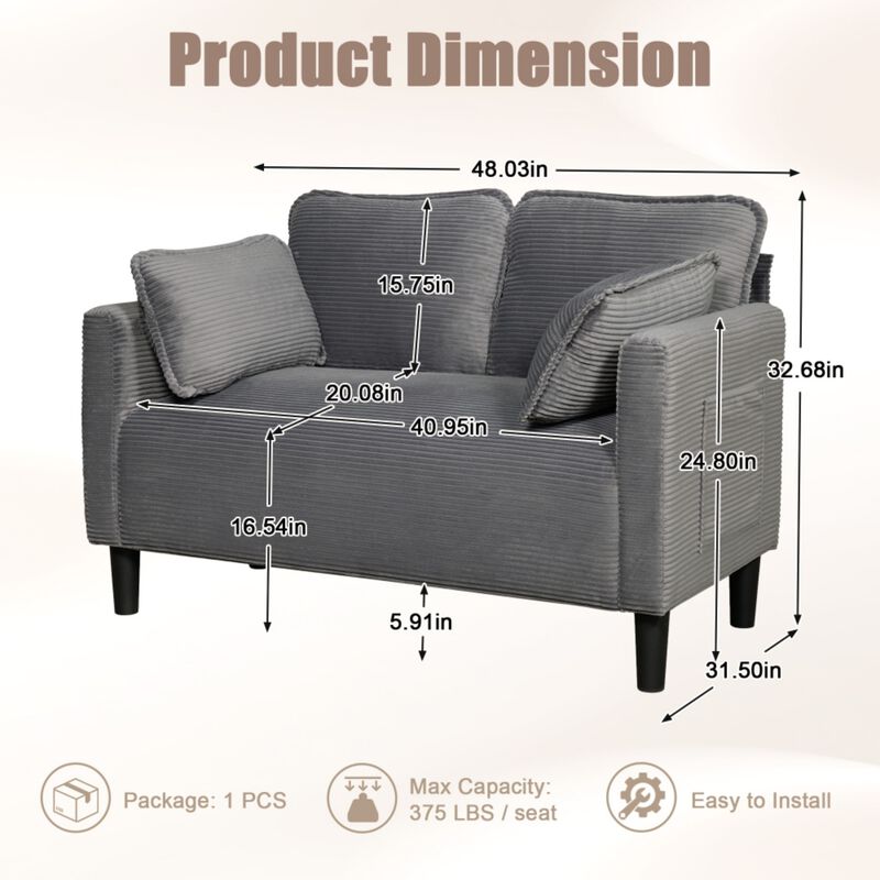 Spafri Loveseat image number 9