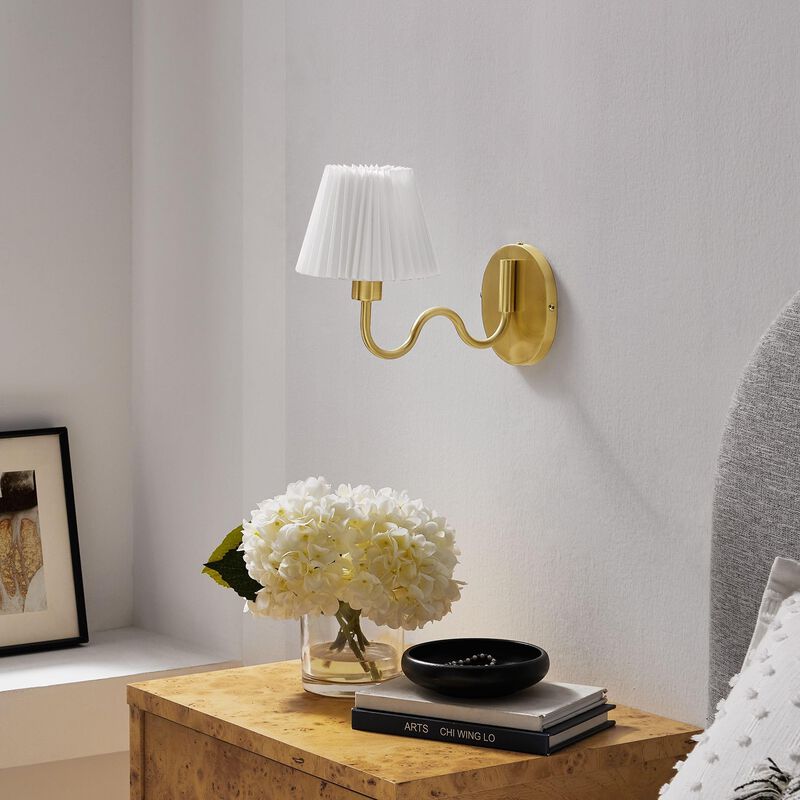 Wave Squiggle Arm Wall Sconce image number 5