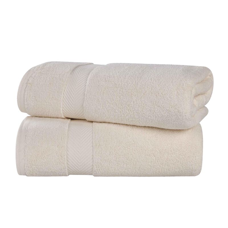 2-Piece Combed Cotton Bath Sheet Set &ndash; Smart-Dry, Plush & Quick-Drying image number 0
