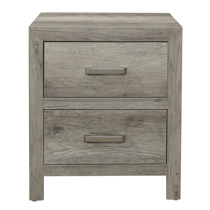 Streamdale Transitional Nightstand with MDF Veneer