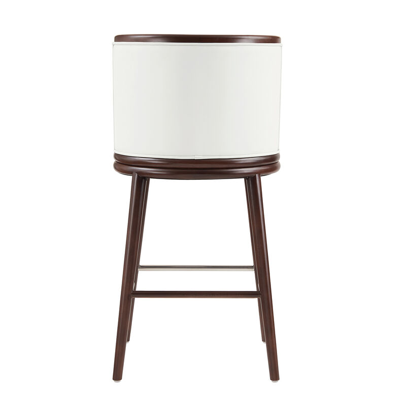 Evalyn White Bar Stools (Set of 3)