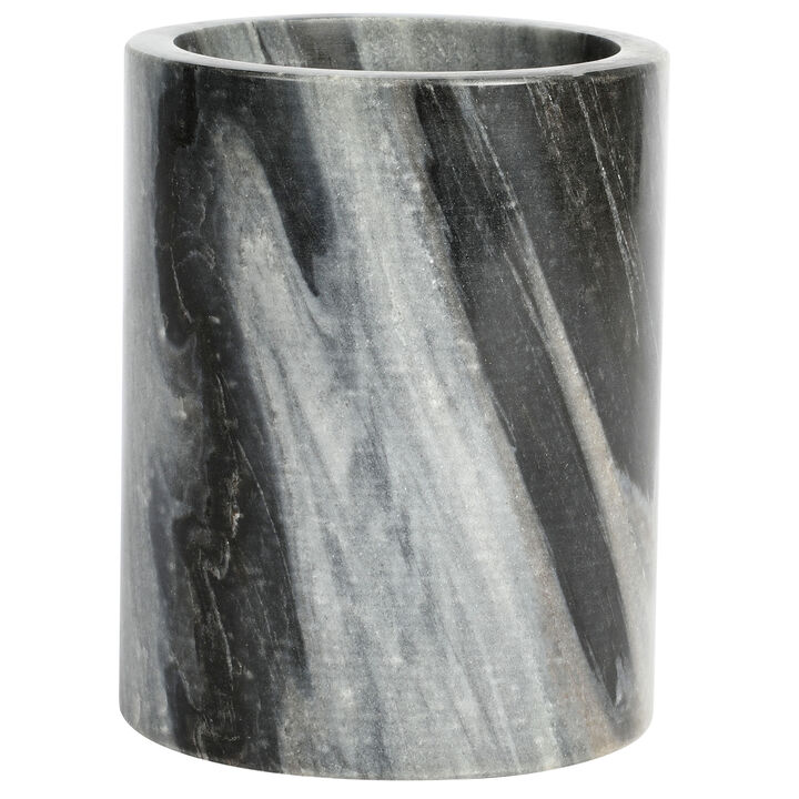 Laurie Gates California Designs 4.75 Inch Grey Marble Wine Cooler