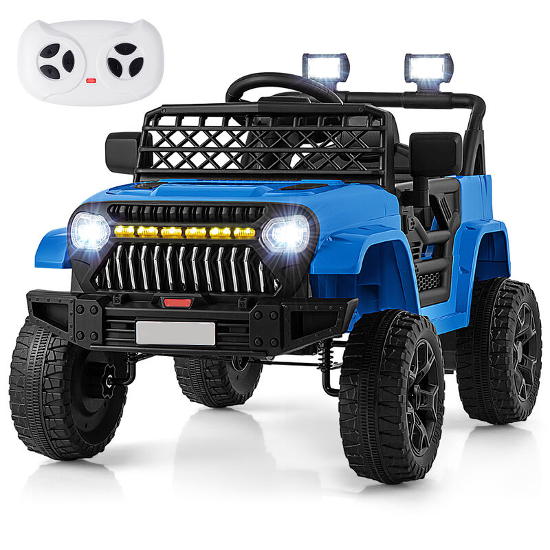 Kids 12V Ride On Truck Car with Music Player and Remote Control image number 3