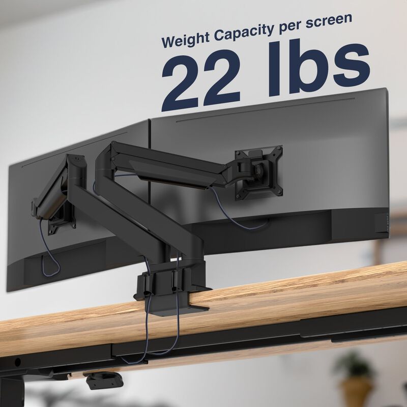 Desky Dual Monitor Arm image number 1