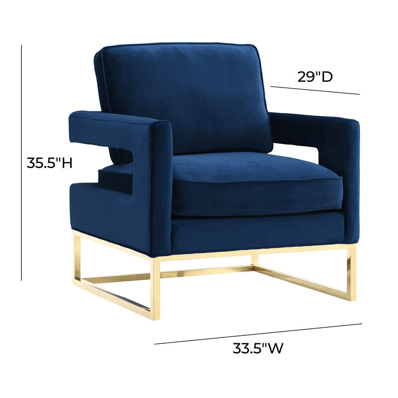 Avery Leather Chair image number 5
