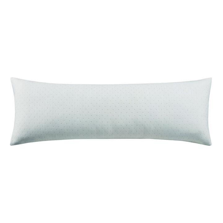 Gracie Mills Lynne Solid Shredded Memory Foam Pillow with Bamboo Blend Cover
