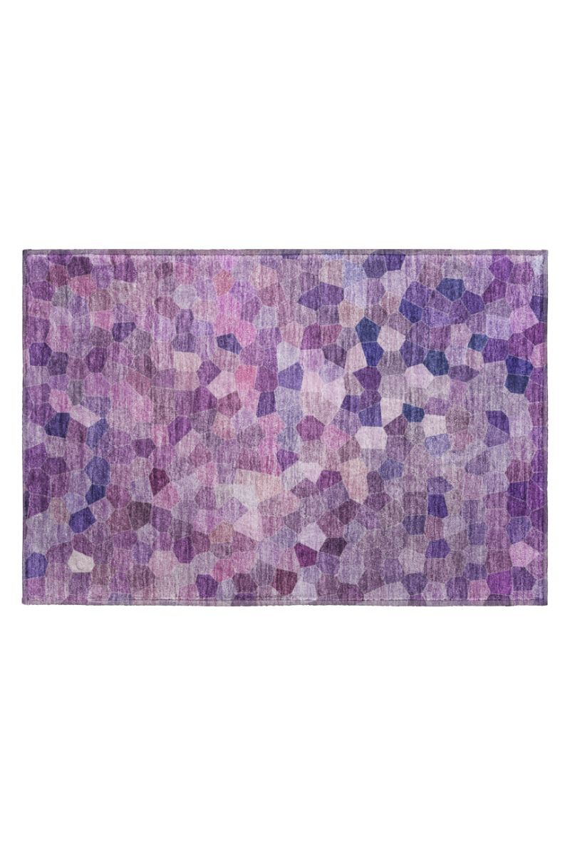 Kaleidoscope KL1 Plum 9' x 12' Rug image number 9