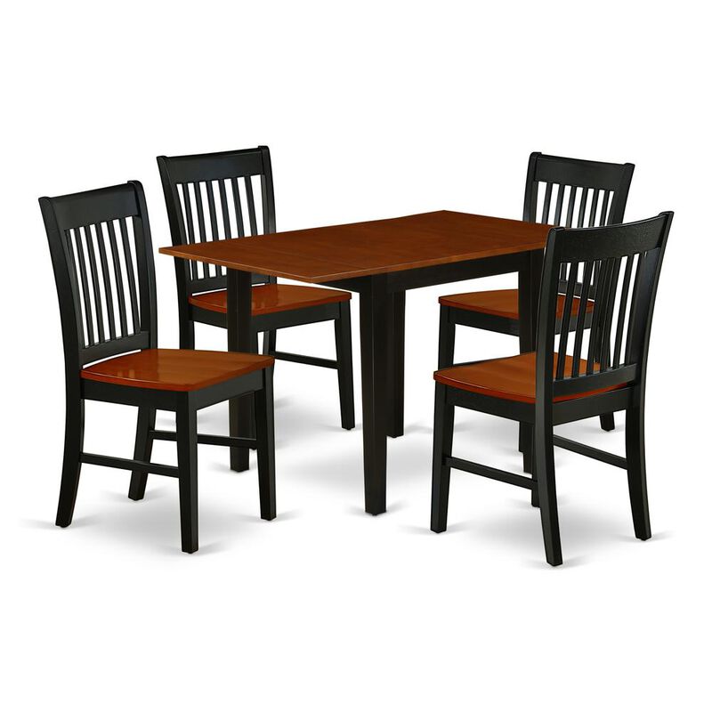Dining Room Set Black & Cherry