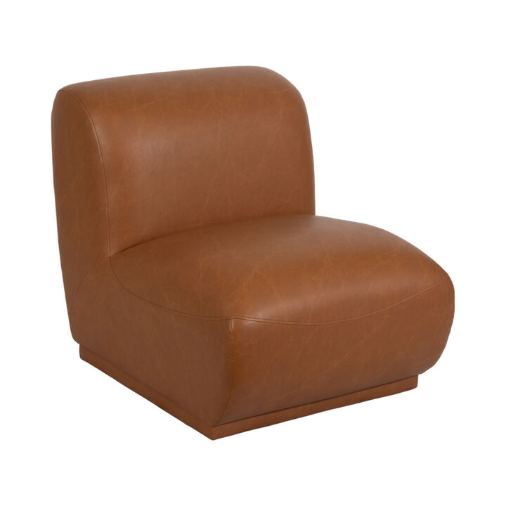 Armless Accent Chair